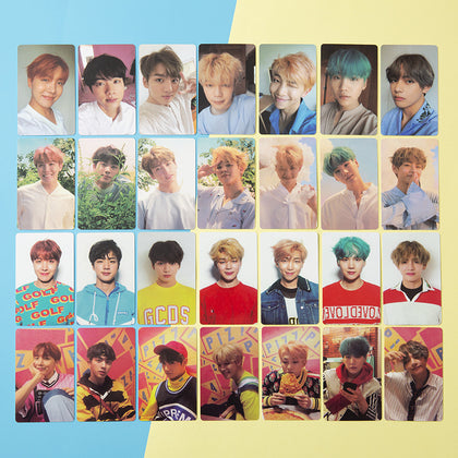 BTS LOVE YOURSELF Photo Cards - Rainbow