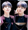 KDNA BTS SUGA Necklace  - Purple Angel