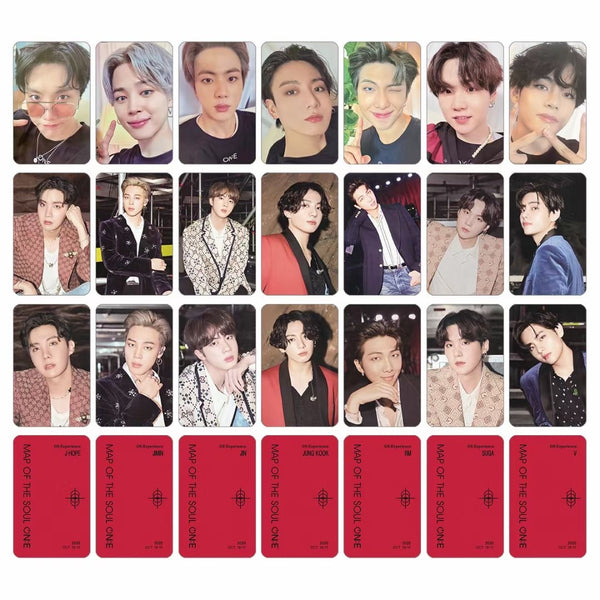 BTS MAP OF THE SOUL ON:E BLU-RAY Photocards