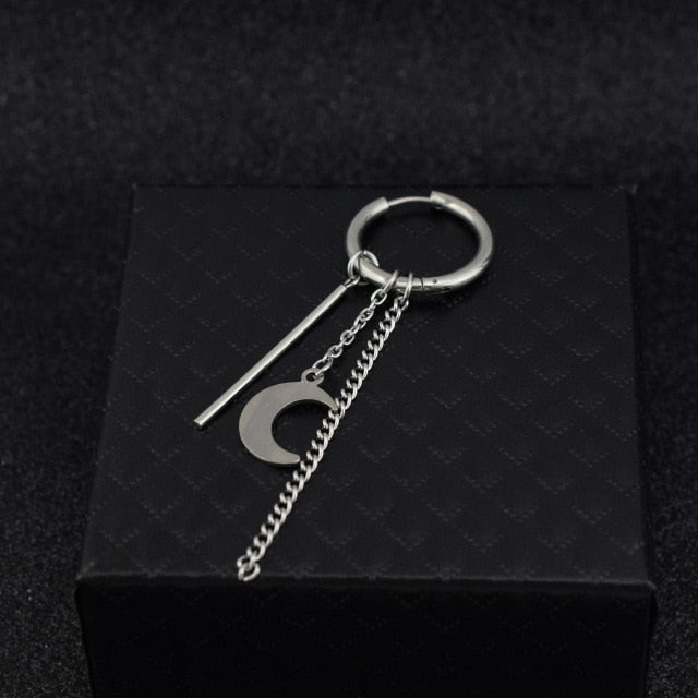 BTS Jimin fashion Moon Tassel chain