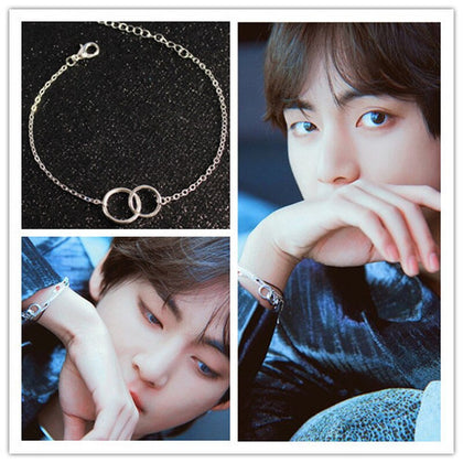 BTS V Double-ring Bracelet