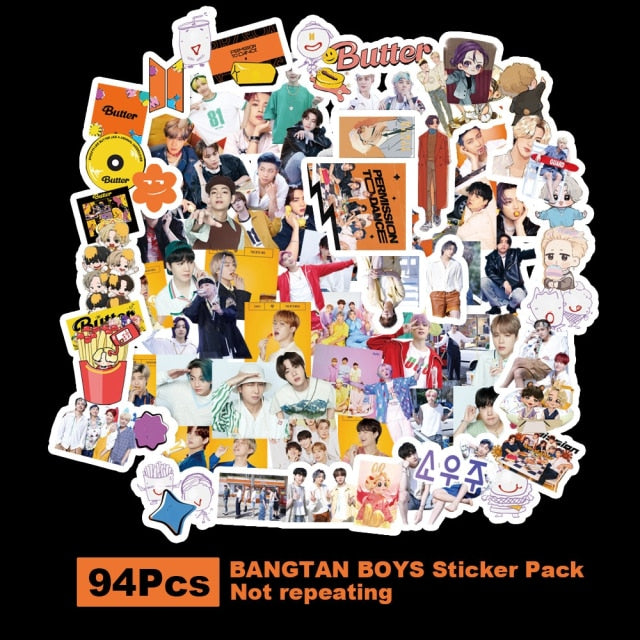 KDNA Bangtan Stickers - All Edition