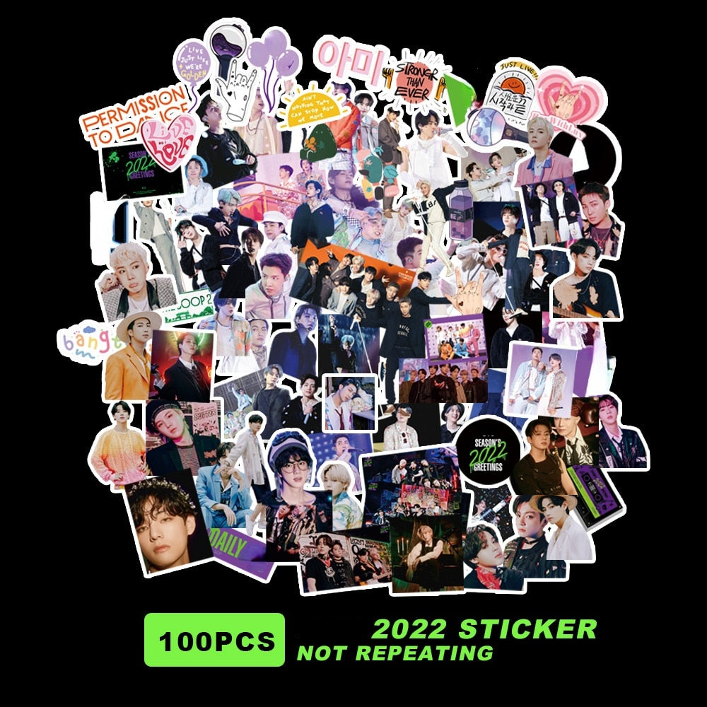 Kdna Store KDNA Bangtan Stickers - All Edition