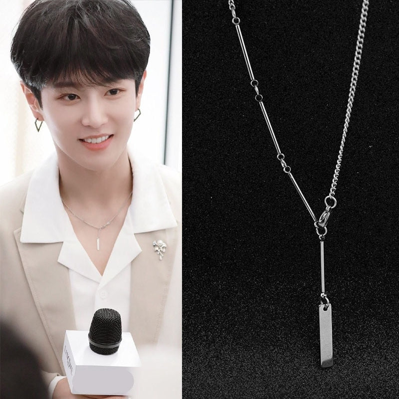 Kpop Star Pendant Necklace