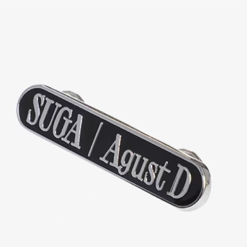 SUGA - AGUST D TOUR D-DAY BADGE SET