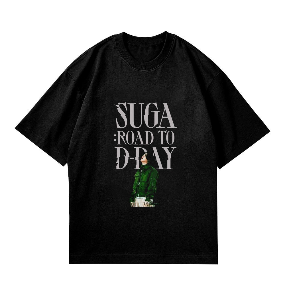 SUGA ROAD TO D-DAY T shirt