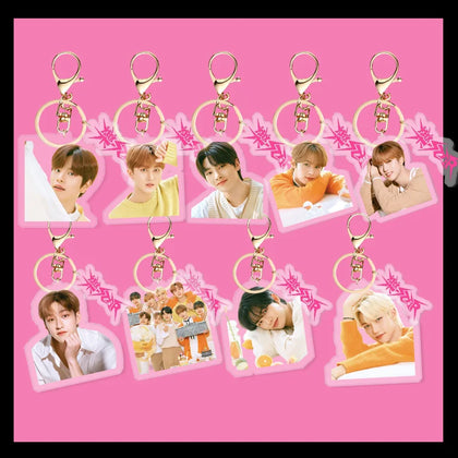 Stray Kids Rock Star Member Keychains