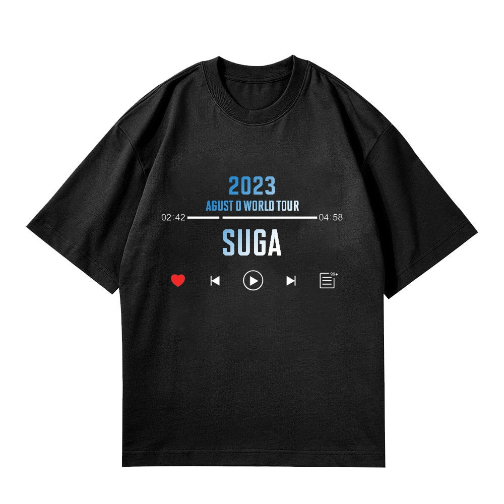 BTS SUGA Agust D TOUR 'D-DAY' Official Merch + Tracking Number