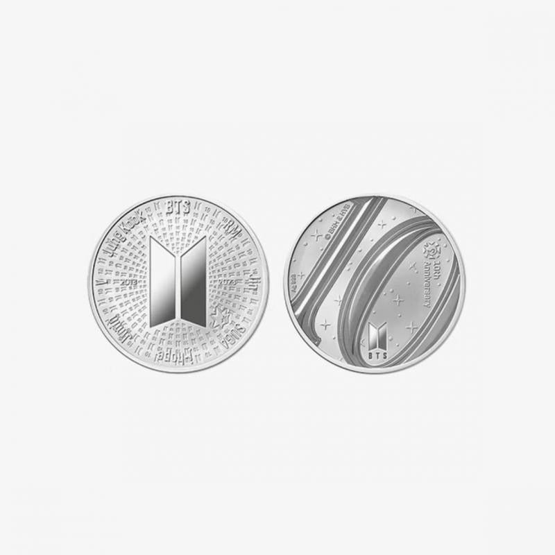 BTS 10th Year Anniversary Coins Collection