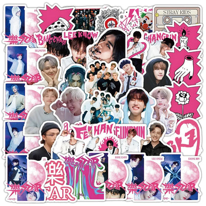 Stray Kids Rock Star Member Stickers