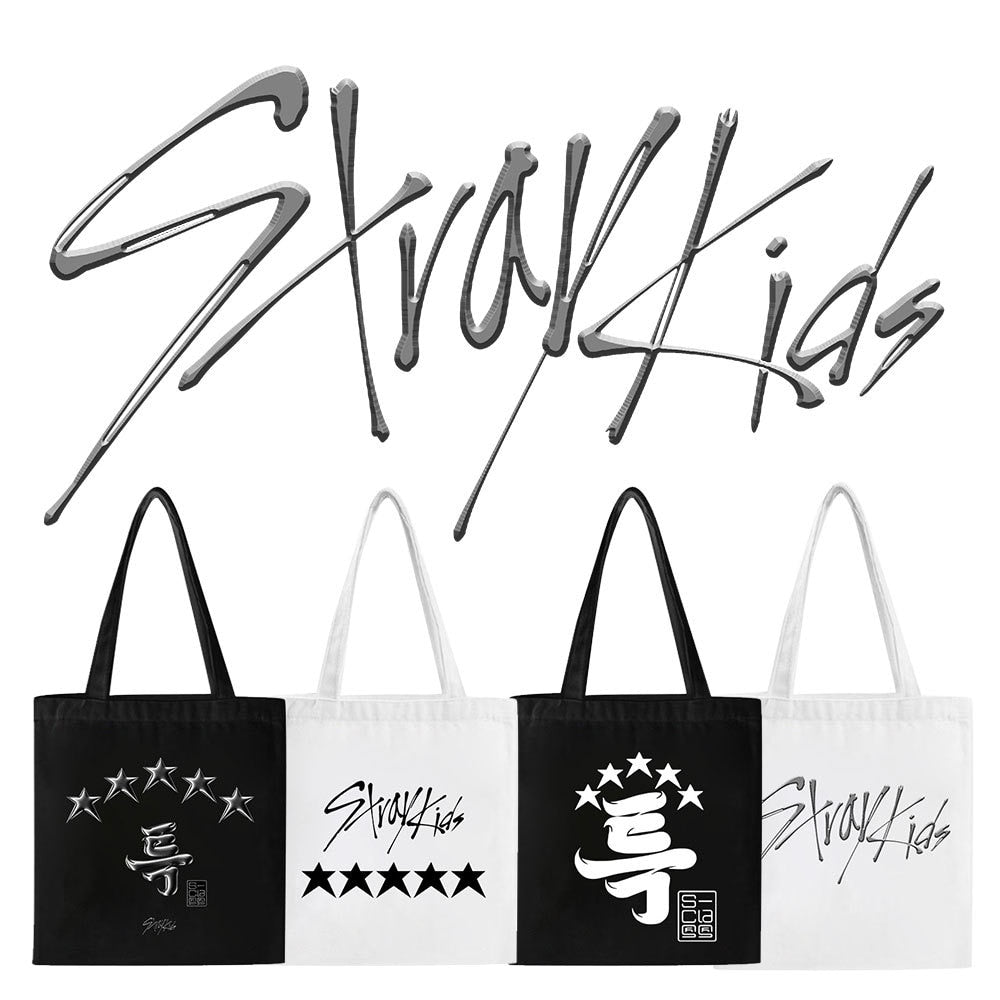 Stray Kids 5-Star Canvas Bags
