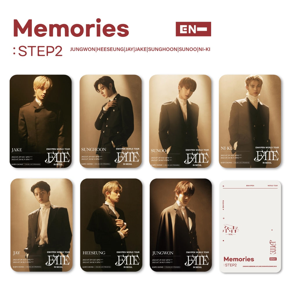 ENHYPEN Official Photocard - Fate/Memories