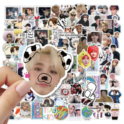 Stray Kids Cute  Member Sticker Limited Edition 50/100Pcs