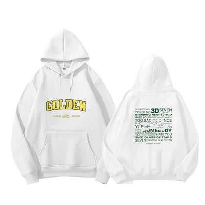 Jungkook Golden Hoodie - Exclusive Edition