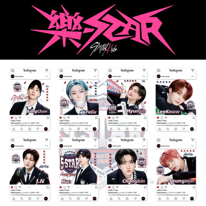 Stray Kids Rock-STAR Ins Style Photocard Special Edition