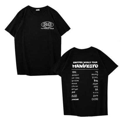 ENHYPEN 2022 1st World Tour T shirt