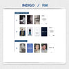 RM INDIGO 3pcs/set photo card