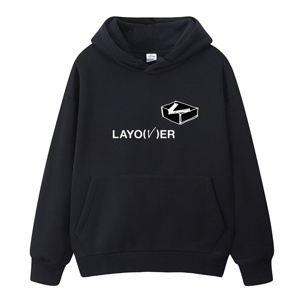 Kdna Store Taehyung LAYOVER Hoodie - Limited Edition