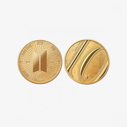 BTS 10th Year Anniversary Coins Collection