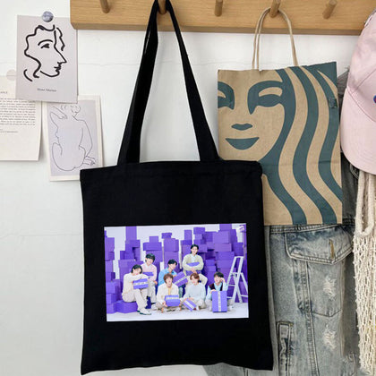 BTS - 10TH ANNIVERSARY FESTA CANVAS BAG