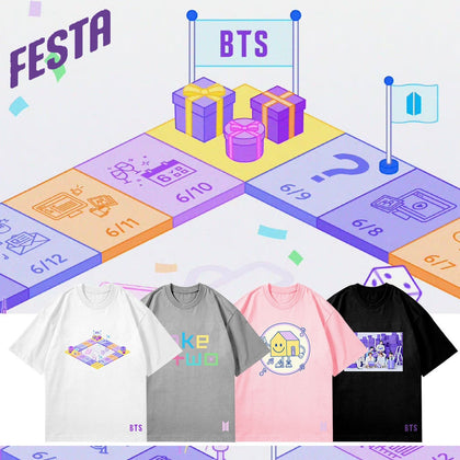 BTS - 10TH ANNIVERSARY FESTA SHIRT