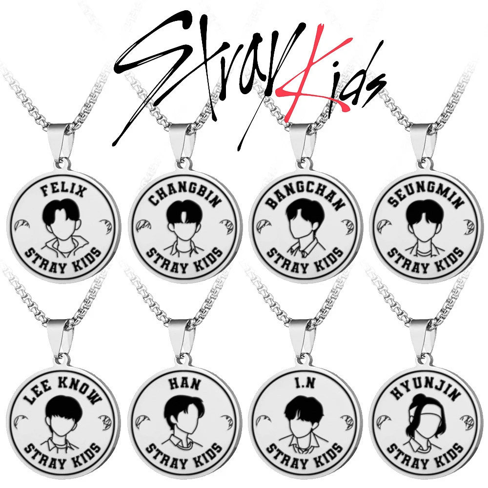 Stray Kids Members Necklace Limited Edition