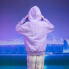 BTS Yet to Come THE CITY in BUSAN Zip-Up Hoodie (Lavender)