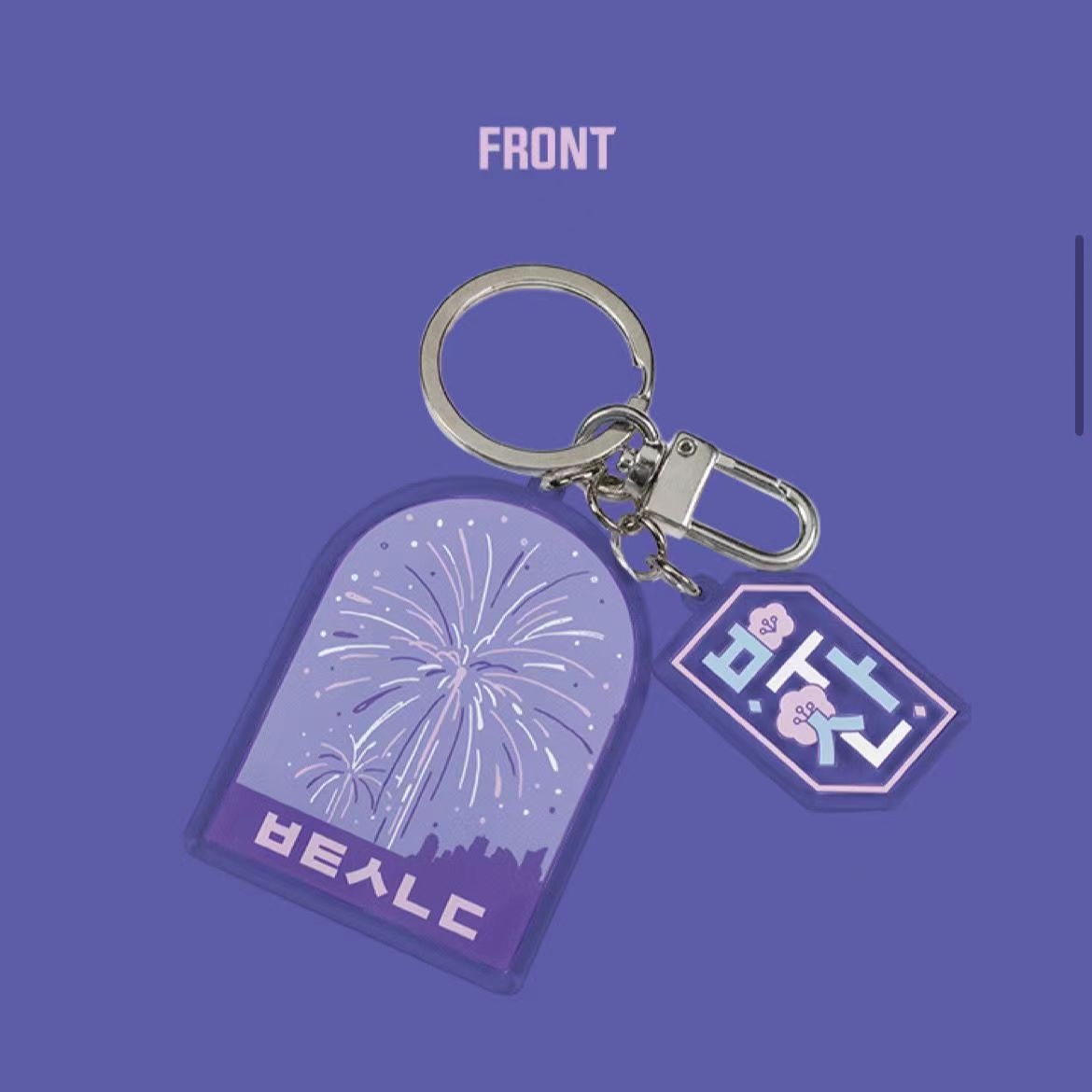 BTS Yet to Come IN BUSAN City Keyring