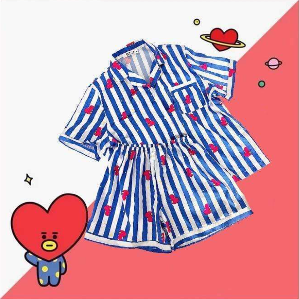 BT21 Short Sleeve Pajama