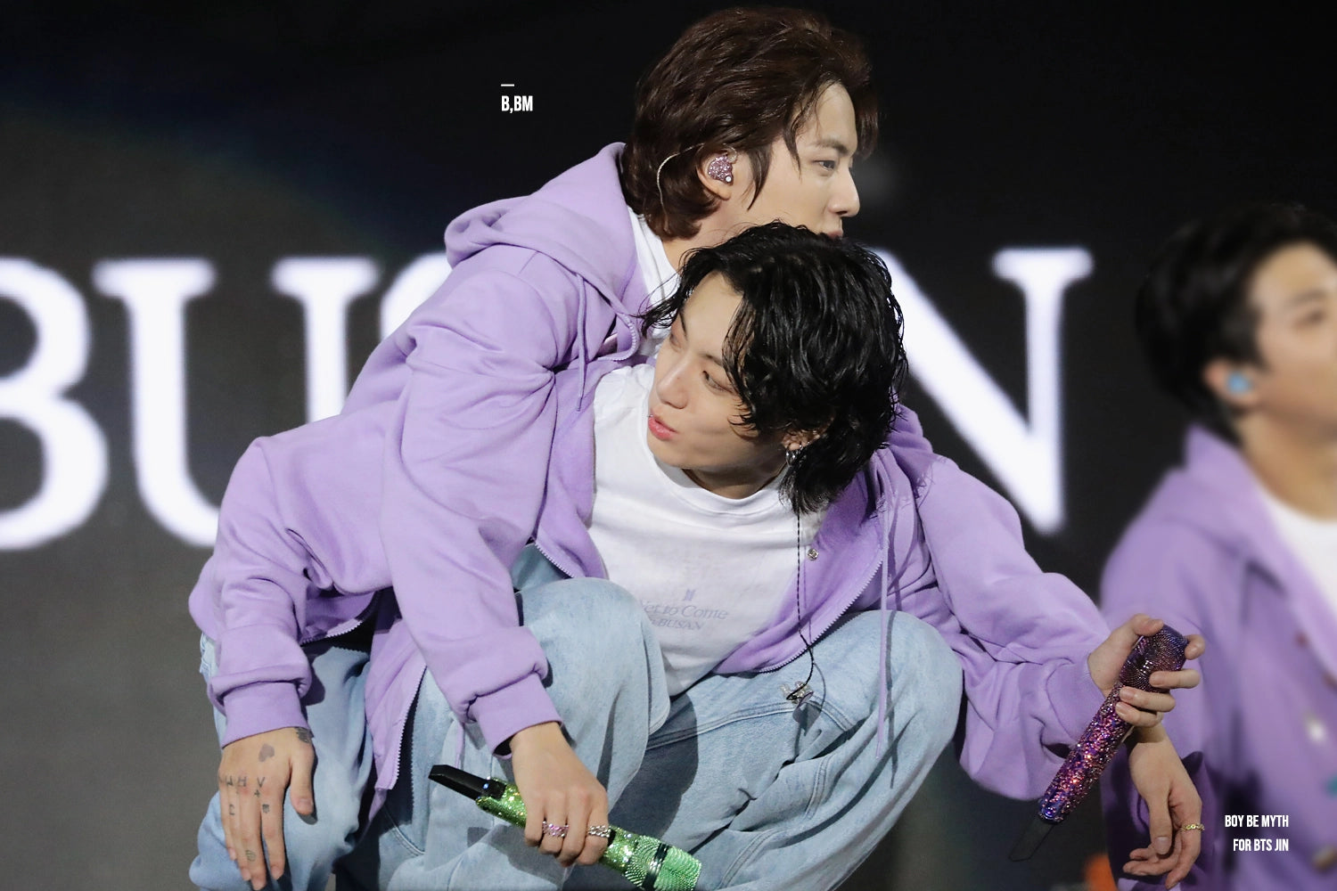 BTS Yet to Come THE CITY in BUSAN Zip-Up Hoodie (Lavender) BTS Yet to Come THE CITY in BUSAN Zip-Up Hoodie (Lavender)